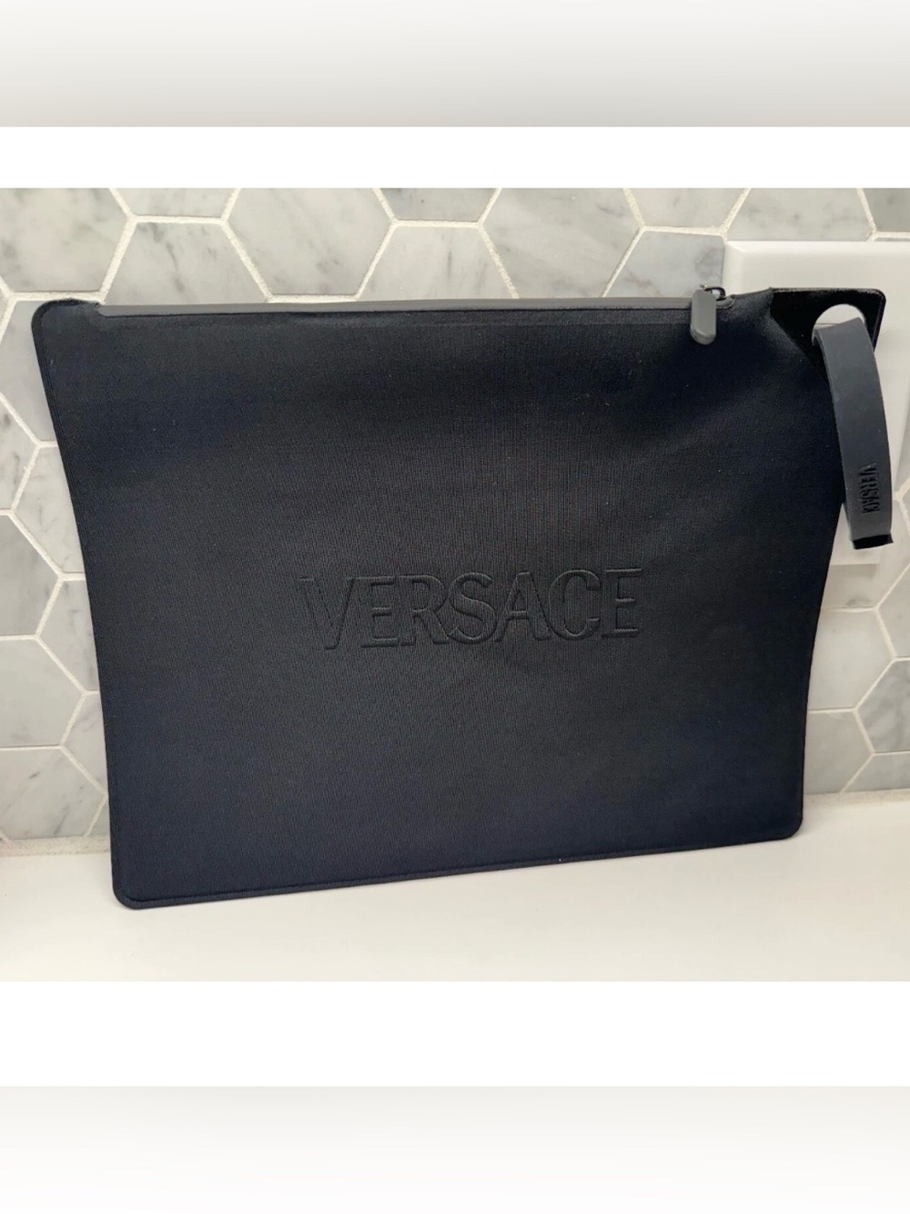 Versace Black large  Pouch
